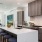 a kitchen with a large island